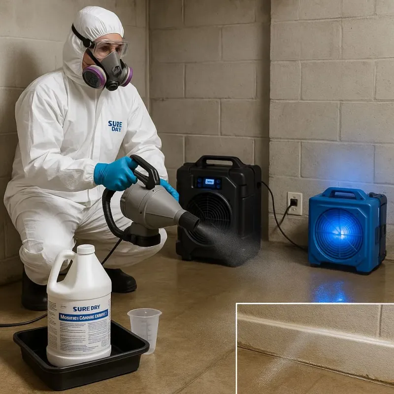 Sanitization and Odor Removal process in Morgan, UT