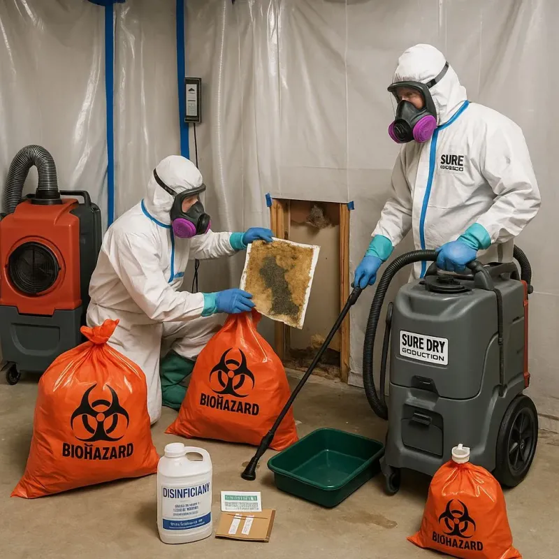 Contaminated Water Handling Protocols process in Morgan, UT